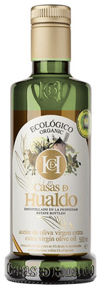 Botella 500ml AOVE Ecológico Casa Hualdo