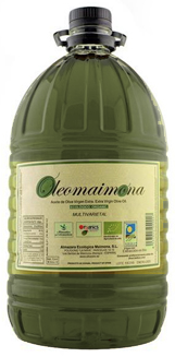 Al Balata Organic Extra Virgin Olive Oil from Extremadura Varieties, 5 Litre