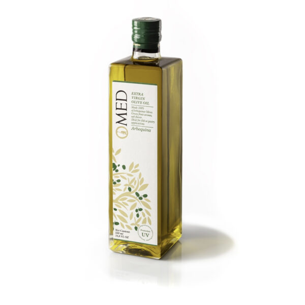 Botella UV arbequina 500ml omed