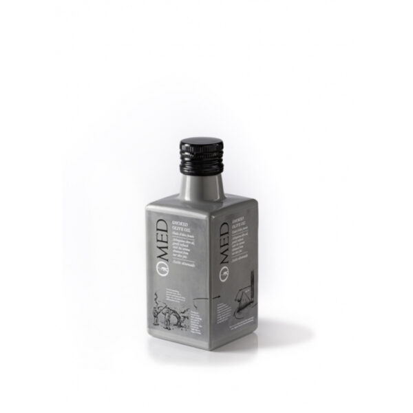 Botella aceite ahumado al humo de hueso de aceituna 250ml omed