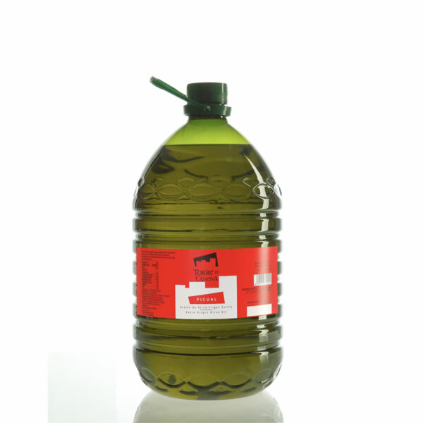 Garrafa de 5 litros aceite picual de castillo de canena