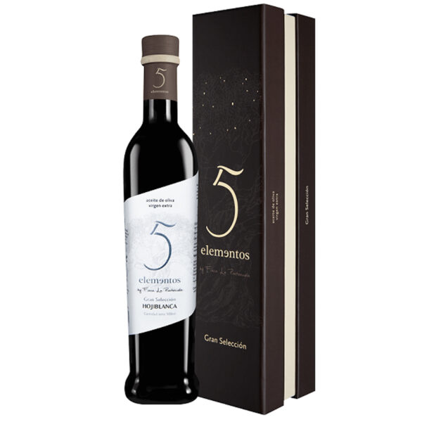 Botella 5 Elementos Gran Selección Hojiblanca Estuche 1×500 ml