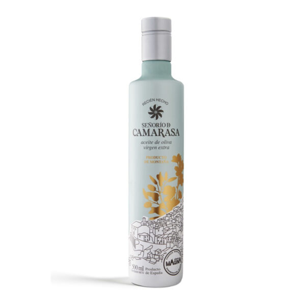 Botella AOVE 500ml Recién Hecho Señorío de Camarasa