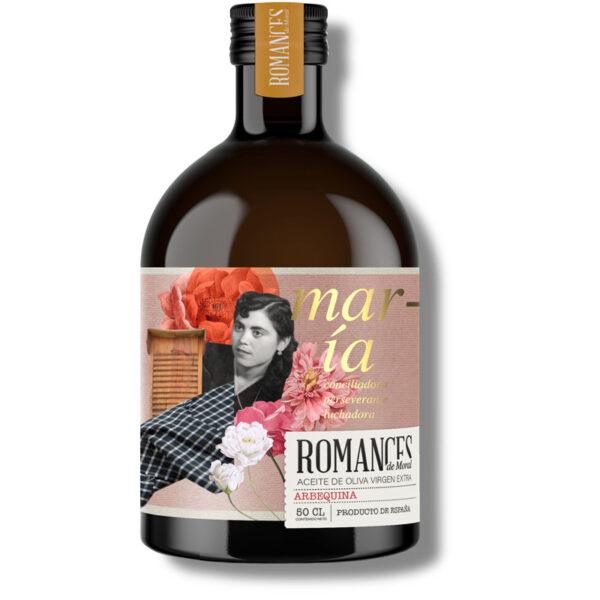 Botella Arbequina 500ml Romances del Moral