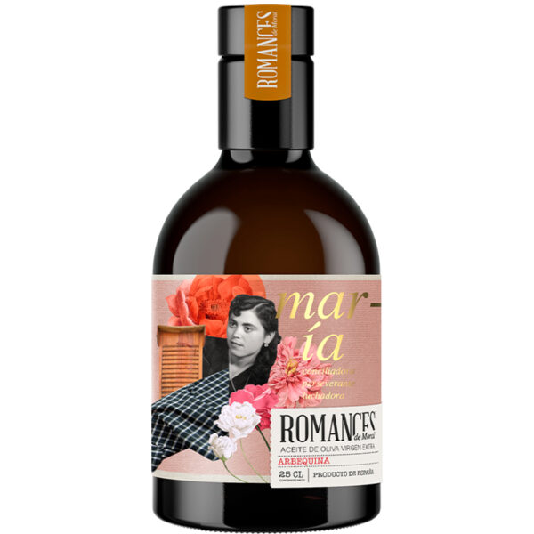 Botella Arbequina 250ml Romances del Moral