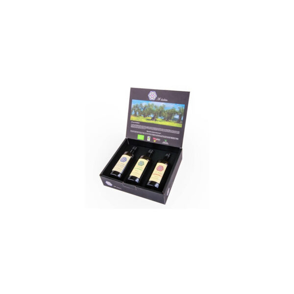 Estuche 3 Monovarietals AOVE Ecológico 3X500 ml