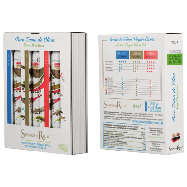 Estuche Edición de Bolsillo “Puro Zumo de Oliva” (x3 botellas 100 ml)
