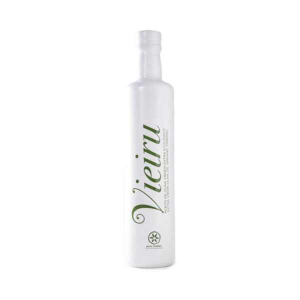 Botella AOVE Vieiru ecológico DOP Gata-Hurdes 500 ml