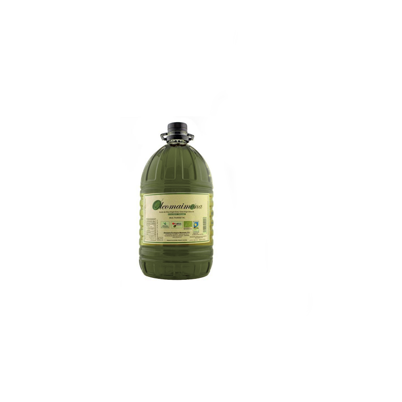 Garrafa 5l Aceite de Oliva Ecológico variedades extremeñas