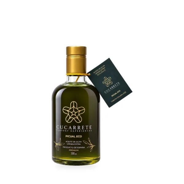 Cucarrete Picual ecológico, Botella 500 ml
