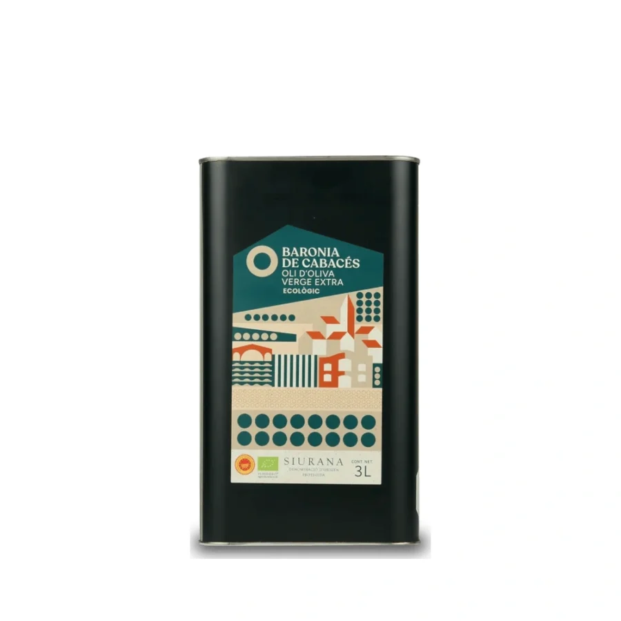 Baronia de Cabacés Arbequina organic · 3 × 3 L