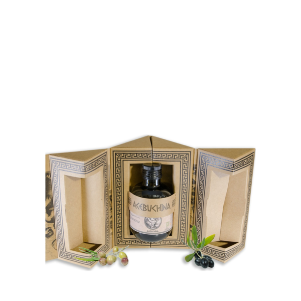 Mergaoliva Acebuchina ecológico · Botella con estuche 250 ml