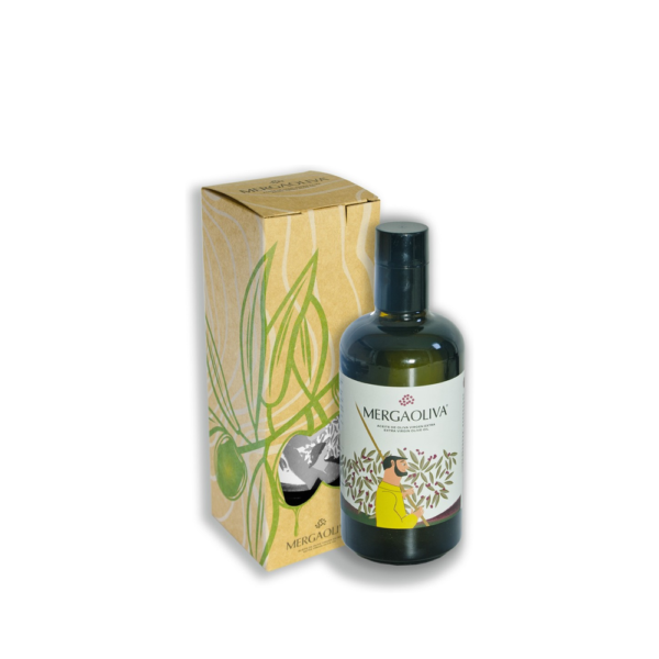 Mergaoliva CÉNIT Hojiblanca ecológico · Botella con estuche 500 ml