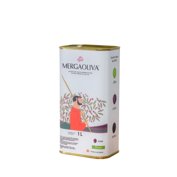 Mergaoliva CÉNIT Picual ecológico · Lata 1 L