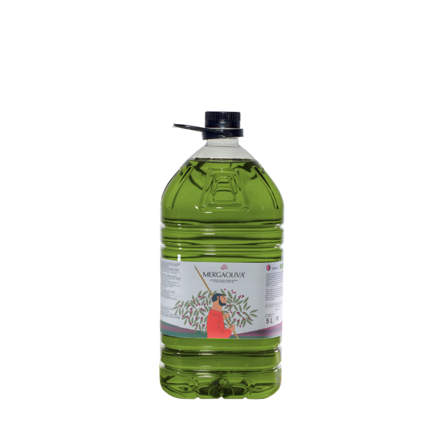 Mergaoliva CÉNIT Picual ecológico · Garrafa PET 5 L