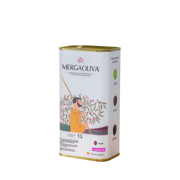 Mergaoliva CÉNIT Hojiblanca ecológico · Lata 1 L