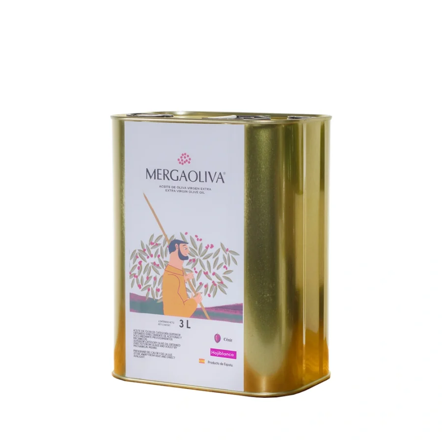 Mergaoliva CÉNIT Hojiblanca ecológico · Lata 3 L